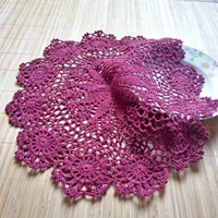 luxury lace cotton table place mat cloth kitchen crochet dining coffee placemat doily tea cup mug christmas coaster drink pad
