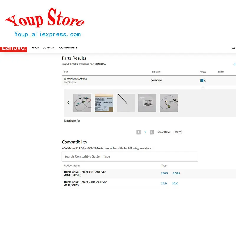 for lenovo thinkpad x1 tablet 1st 2nd gen wifi wireless antenna wwan wlan cable new original 00ny816 46k 04wcb 0002 free global shipping