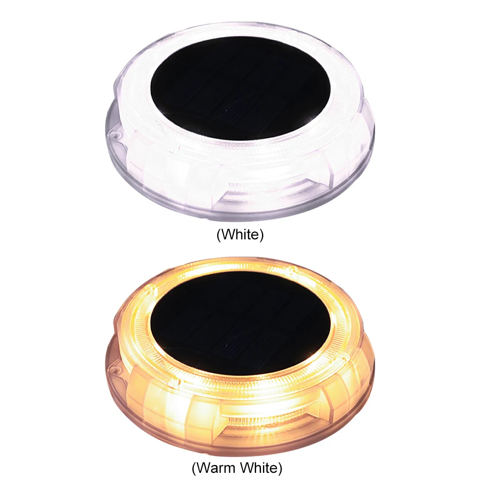 

Garden Decoration Light LED Underground Solar Light White Glowing Pathway Lamp Ornament Gardening Lighting Supplies