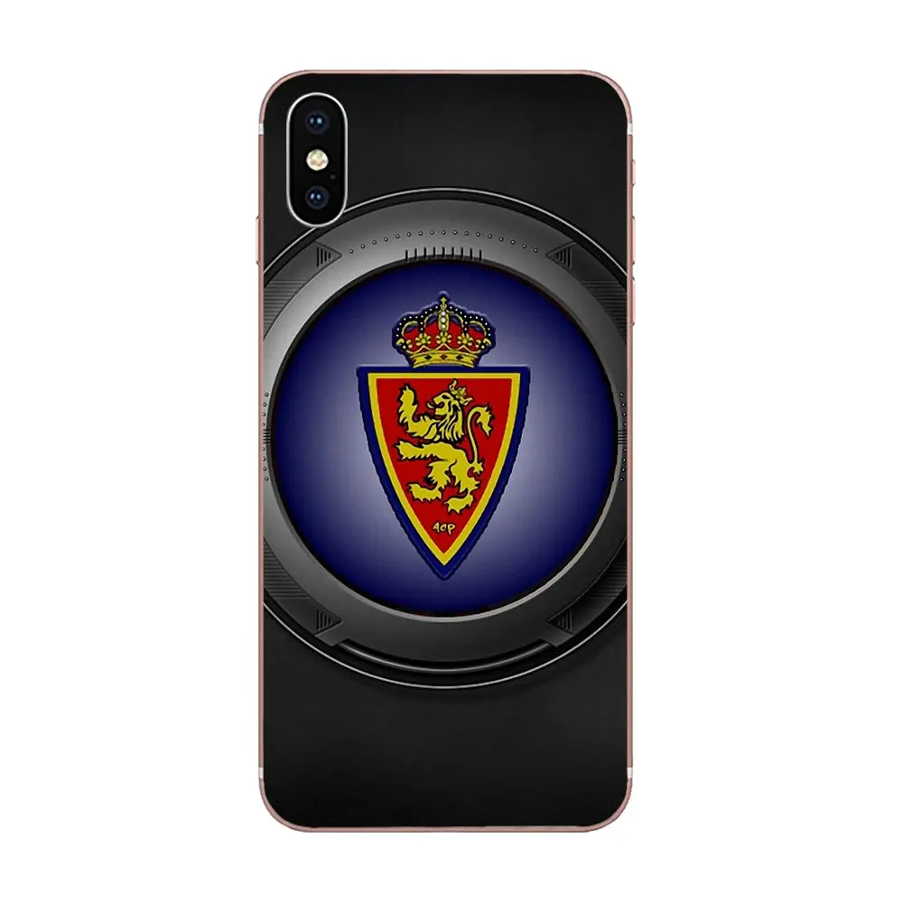 Мягкий Новый стиль реального Zaragoza логотип для Xiaomi Mi3 Mi4 Mi4C Mi4i Mi5 Mi 5S 5X 6 6X 8 SE Pro Lite A1 Max