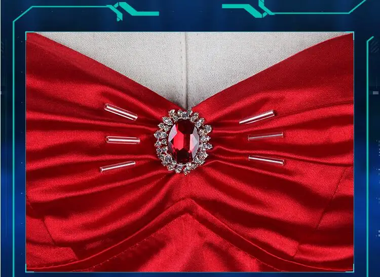 

Azur Lane Cosplay Costumes Taiho Cosplay Red Dress Halloween Party Costume For Women Adult Cosplay Full Suit