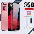 Защита экрана из закаленного стекла для Samsung Note 8 9 10 20 Plus, Защита экрана для Samsung S8 9 S10 S20 S21 S22 Plus Ultra