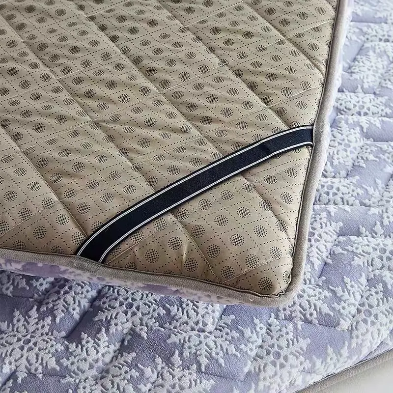 Матрас фланелевый под татами матрас 6 см из хлопка для взрослых с топпером и