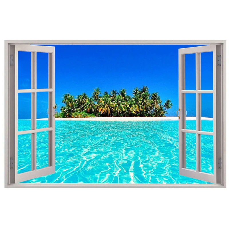 

Алмазный художник с синим морем украсит стену с алмазной картиной картина для дома Декорации для офиса отеля подарок