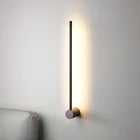Новый нордический минималистский стильный современный светильник для гостиной, спальни, коридора, светодиодный настенный светильник
