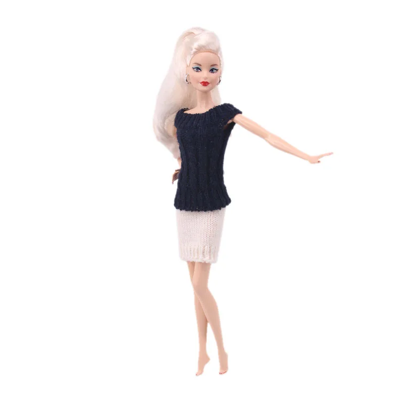 Длинные Юбки четырех цветов и семь двухкомпонентных юбок свитера аксессуары