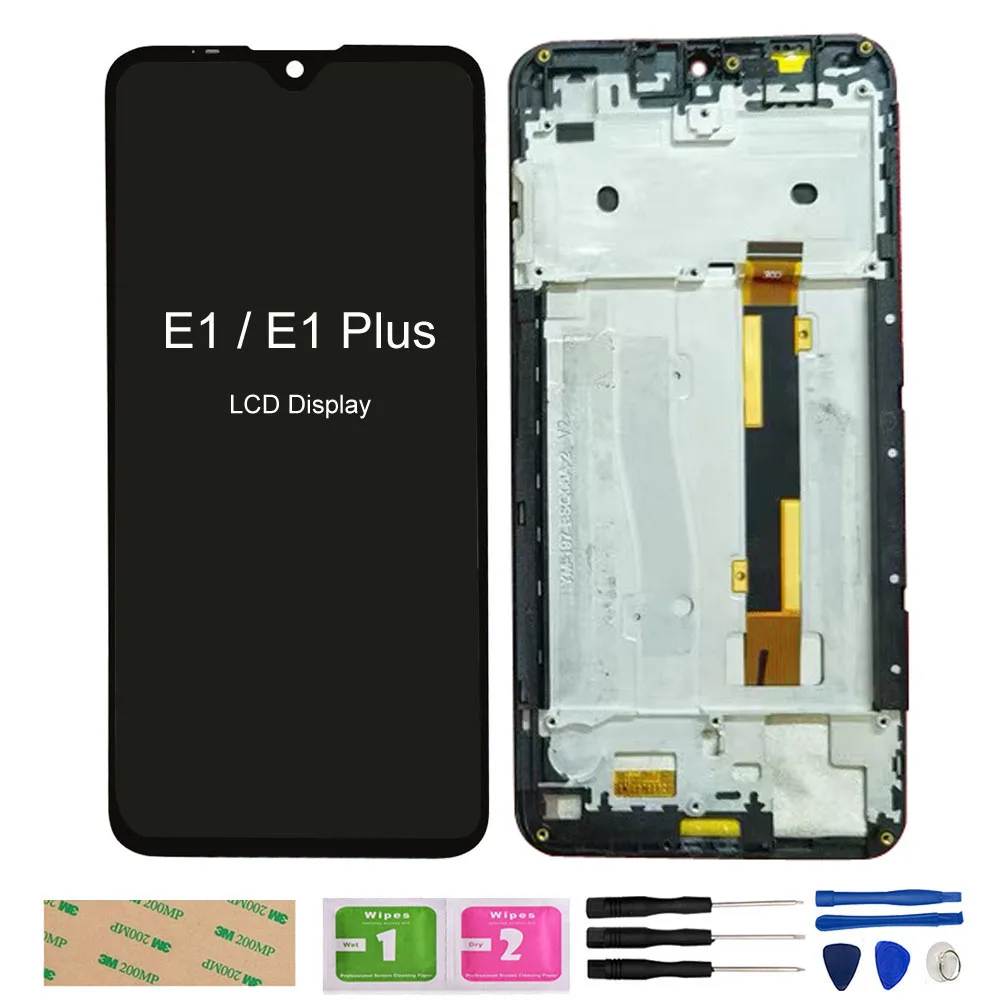 

Оригинальный ЖК-экран с рамкой s для HTC Wildfire E1 Plus, ЖК-дисплей, цифровой преобразователь экрана в сборе, запчасти для стеклянной панели телефон...