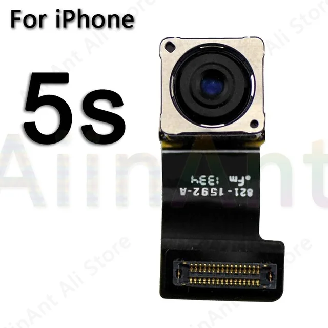 Оригинальная новая задняя камера, задний основной объектив для iphone 5s 5c 5g 6 6 Plus 6S 6S Plus 7 7 Plus 8 8 Plus X xs xr, гибкий кабель, лента - Цвет: 5s