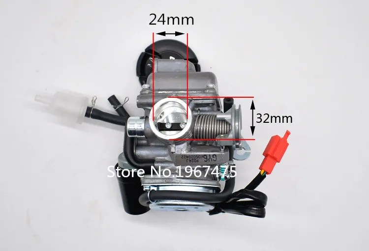 Подходит для KYMCO GY6 125cc скутер карбюратор ATV 125 PD24J в сборе | Автомобили и мотоциклы