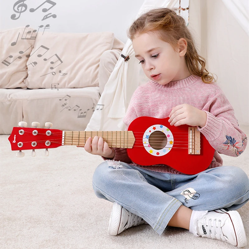 

Mini Guitar 4 Strings Classical Ukulele Toy Musical Instruments for Kids Children Beginners Early Education Gifts