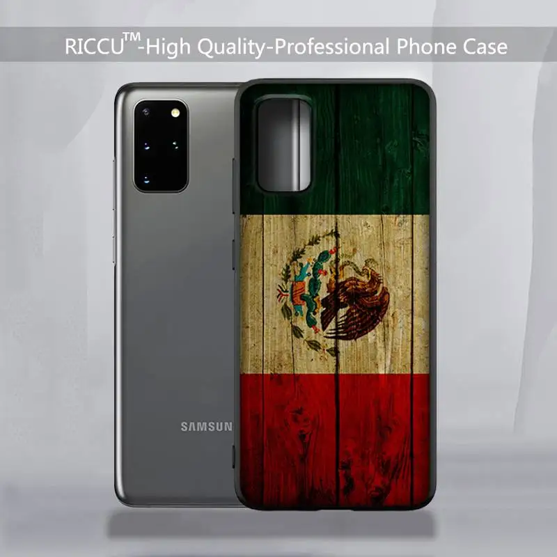 MaiYaCa мексиканский флаг чехол для телефона Samsung S20 plus Ultra S6 S7 edge S8 S9 S10 | Мобильные