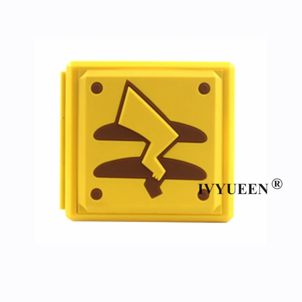 N Чехол для игровой карты IVYUEEN для nind Switch NS Premium, защитный чехол для хранения игр и карт Micro SD, игровые аксессуары - Цвет: N