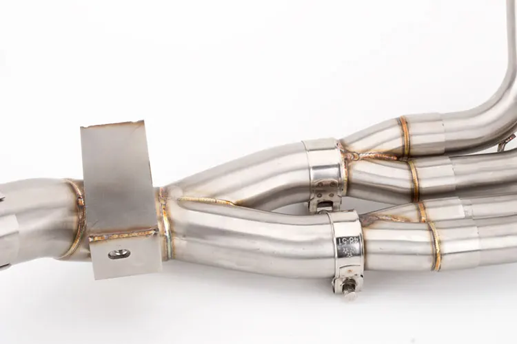 Модифицированная выхлопная труба мотоцикла глушитель FZ1 Передняя секция FAZER