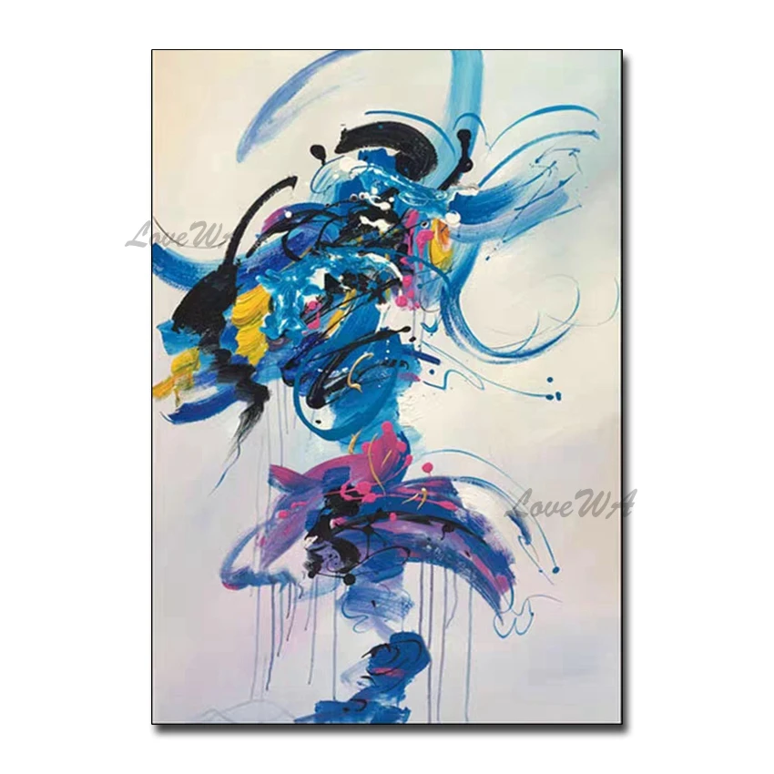 

Abstract Painting 100% hand painted Contemporary Art Oil Paintings Original Large new Design oil painting Artwork free shipping