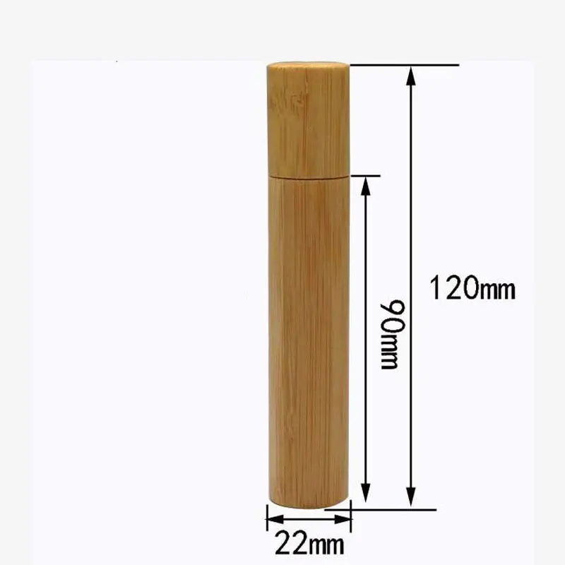 Бамбуковые флаконы для эфирного масла 15 мл Пустые контейнеры косметики
