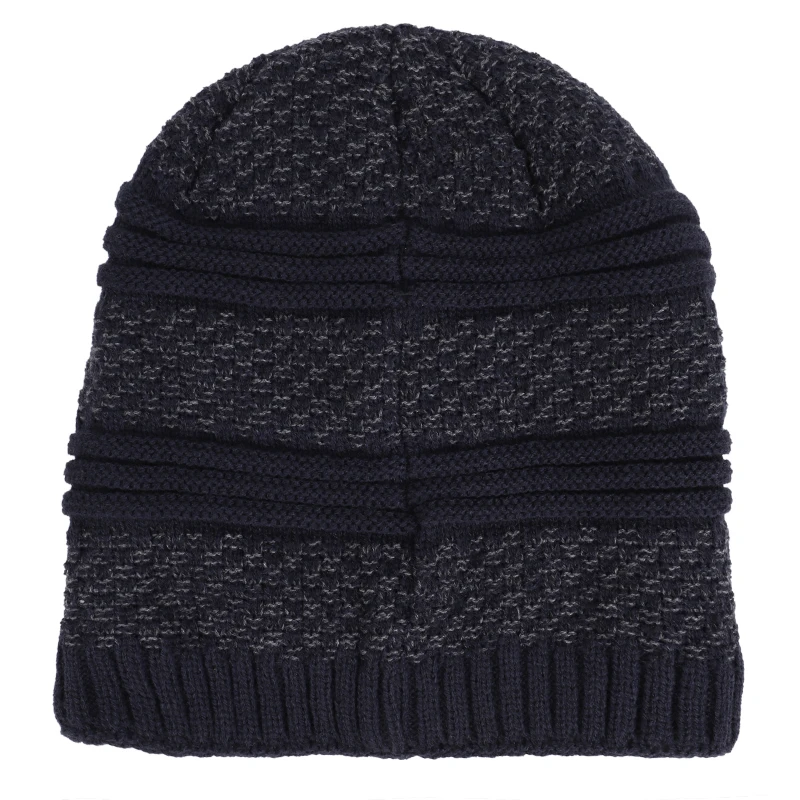 Мужская зимняя шапка 2019 бархатная хлопковая с ярлыком для мужчин и женщин