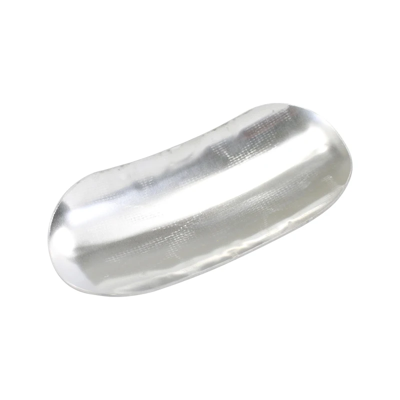 Мотоциклетный алюминиевый Неокрашенный Серебряный передний брызговик короткий