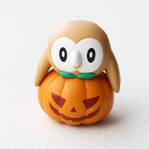 TAKARA TOMY покемонов 5 шт./компл. 4,5 см Mimikyu Пикачу Rowlet Косплэй Аниме фигурки героев модель игрушки для детей
