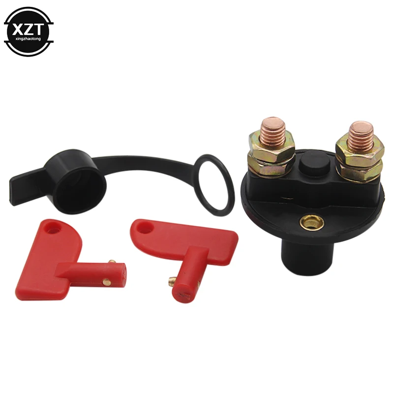 Выключатель питания для автомобильного аккумулятора отключение переключатель +