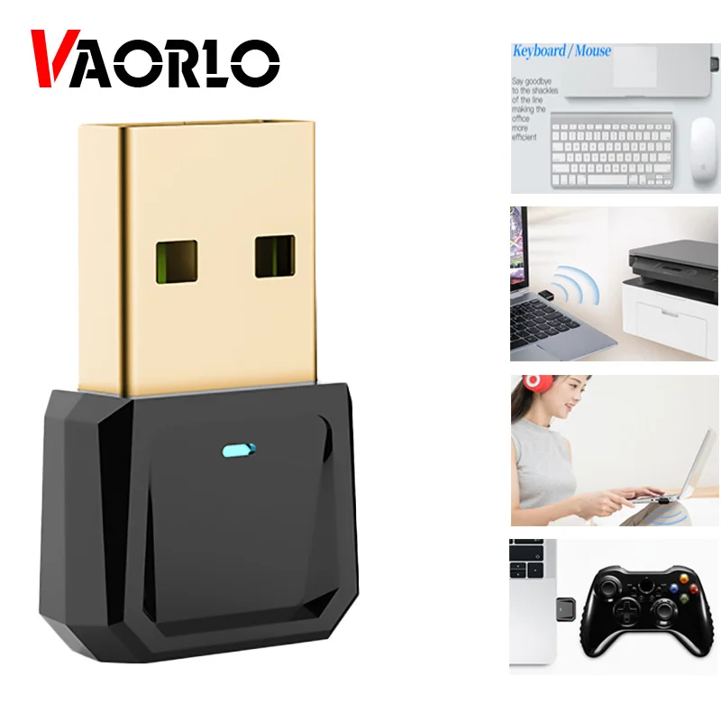 Ключ VAORLO USB 5 0 аудио передатчик для принтера геймпада мыши клавиатуры стабильного