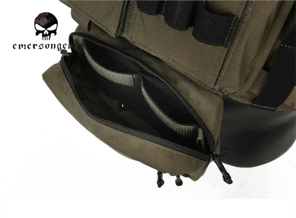 Emersongear Micro Fight Chissis MK3 нагрудная установка 5 56 Журнал Сумка Боевой страйкбол жилет