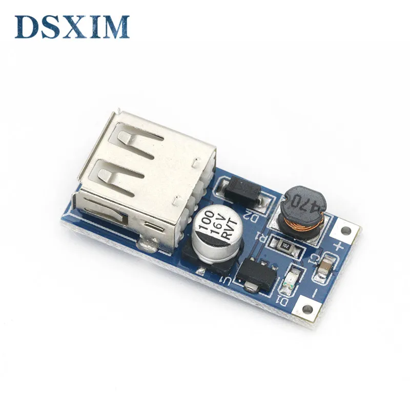 10Pcs/lot 0.9V-5V to 5V DC-DC USB Voltage Converter Step Up Booster Power Supply Module | Электронные компоненты и