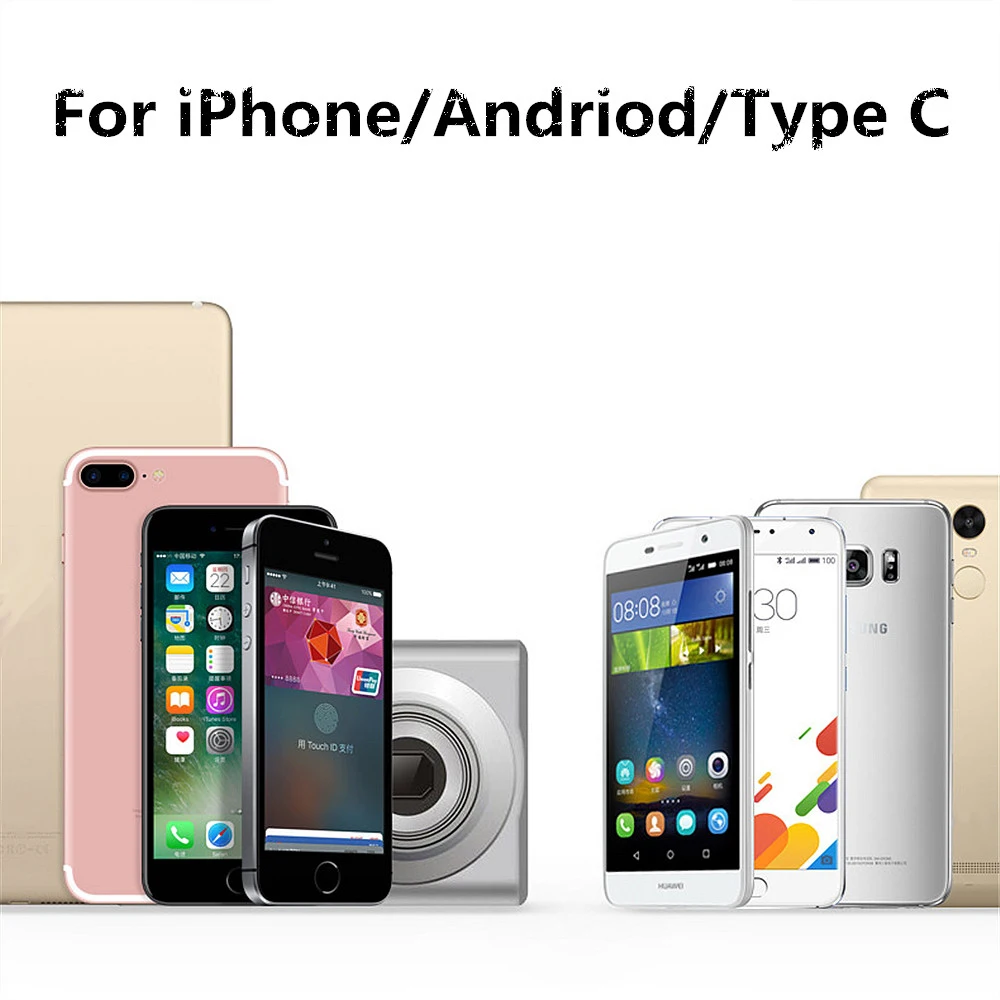 Зарядный кабель Micro USB в оплетке 1/2/3 метра для iPhone 6S 7 8 Plus X XS XR 11 Pro max мобильный