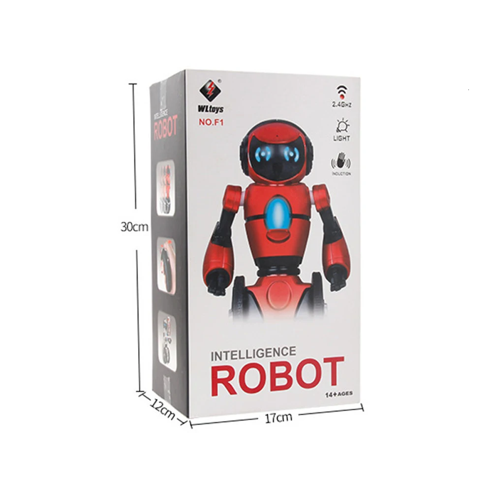 Origial WLtoys F1 2,4G RC игрушки робота 3-Axis Gyro интеллигентая(ый) гравитационный датчик баланс RC умный робот игрушка для детей