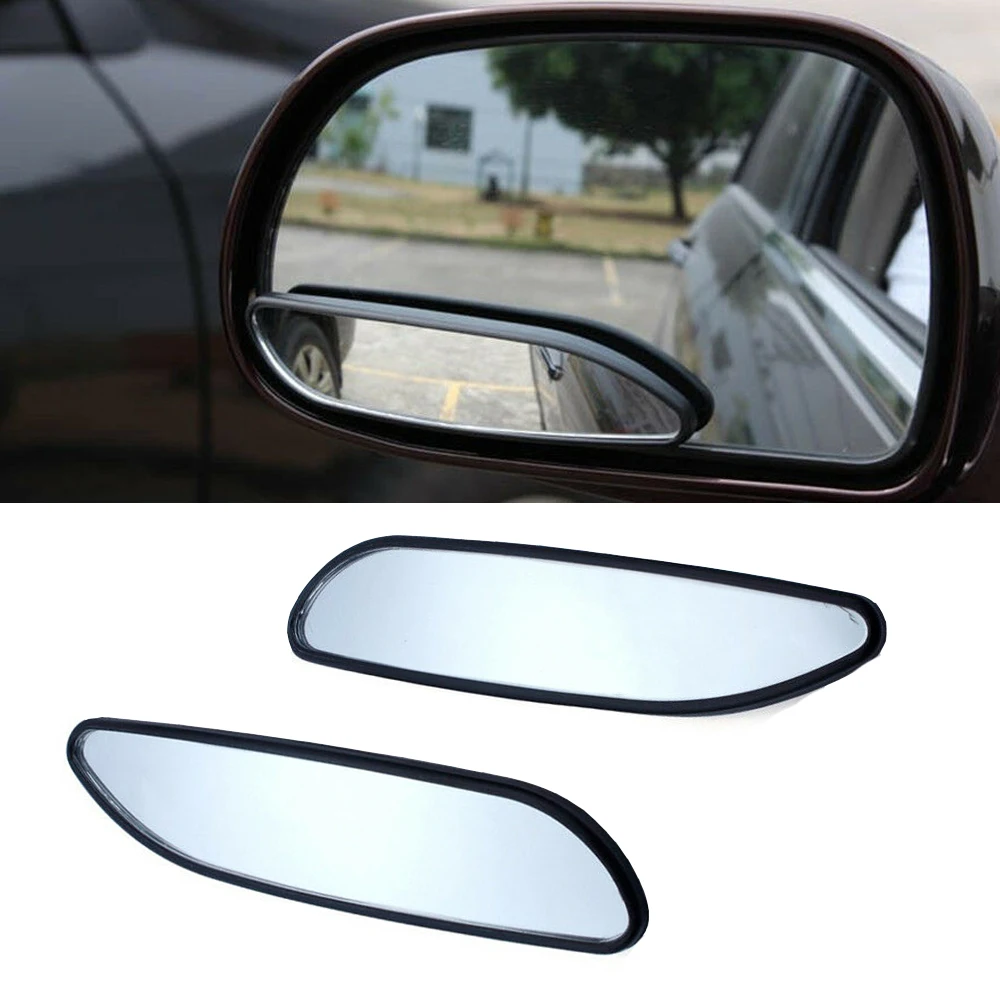 2 шт. универсальные автомобильные широкоугольные зеркала заднего вида, автомобильные вспомогательные зеркала заднего вида для парковки сл...
