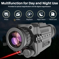 apexel infrared night vision monocular digital ir telescope zoom optic 200m range scope for hunting night vision devices