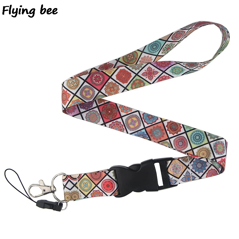 Брелок Flyingbee в стиле ретро мультяшный креативный шнурок для телефона модный