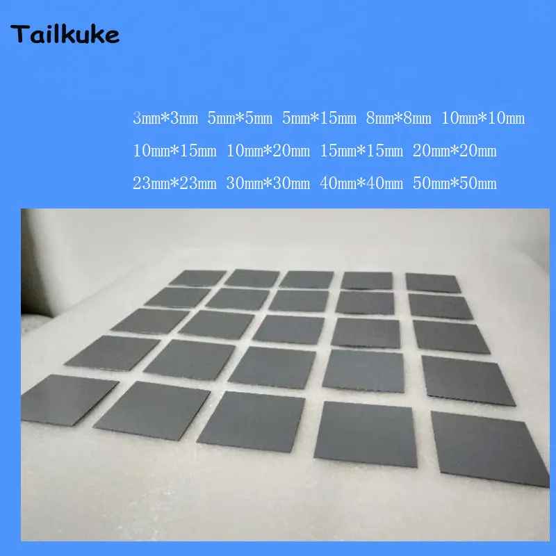 

Full-size High-purity Single Crystal Silicon Wafer SEMI Polished Substrate Wafer Coating Ultra-small Diameter Small Square Wafer