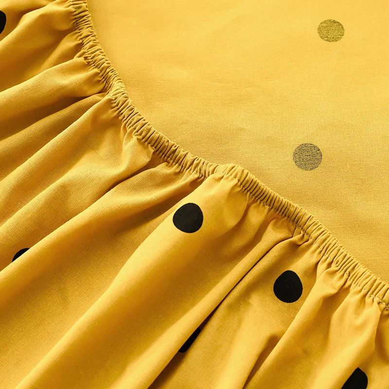 Постельное белье из 100% промытого хлопка простыня с эластичными лентами