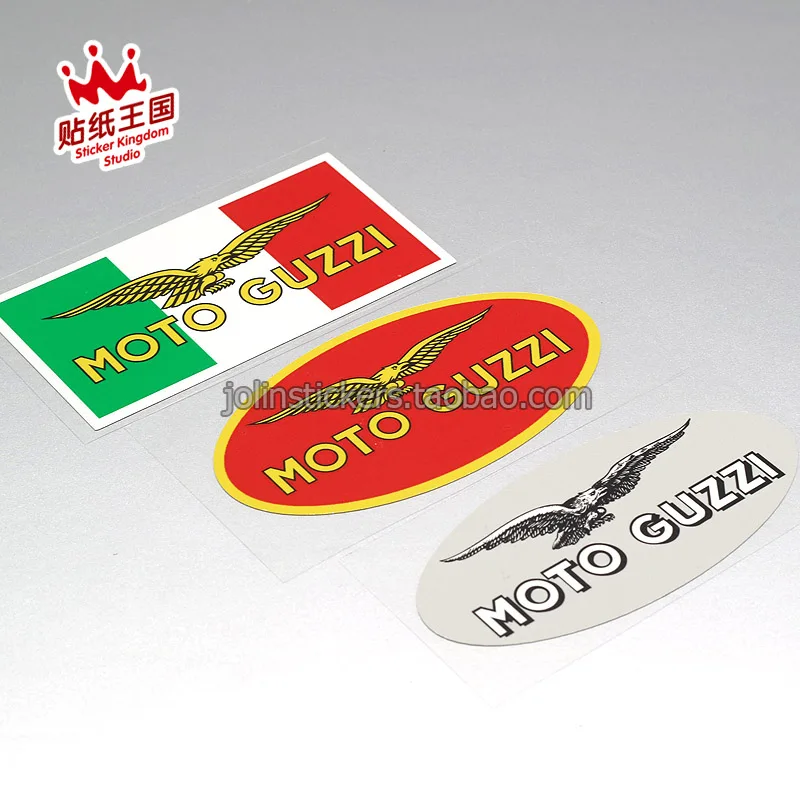 

For Moto Guzzi Italia Flag motor bike motorcycle Waterproof Decals Sticker 13