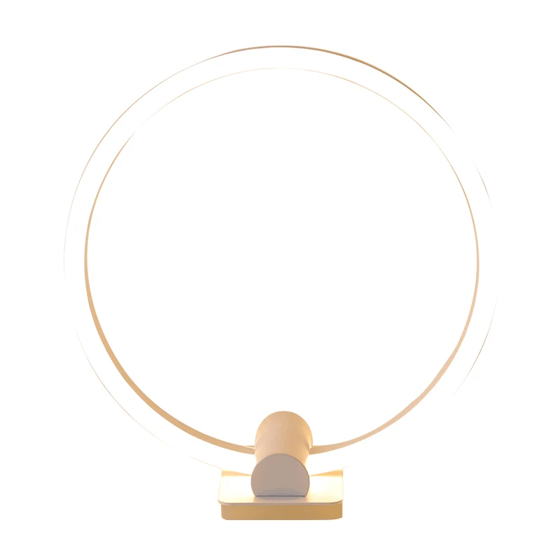 

Modern White Coffee LED Table Lamp Art Bedside Study Metal Desk Lights Home Lighting Luminaria De Mesa dimmable AC85-260V