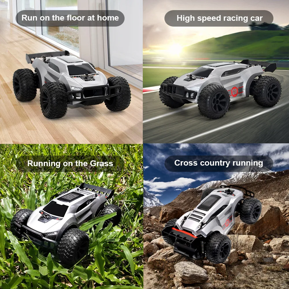 

1:22 4WD RC Car Updated Version 2.4G Radio Control light RC Car Buggy High speed Trucks Off-Road Trucks Toys for Children