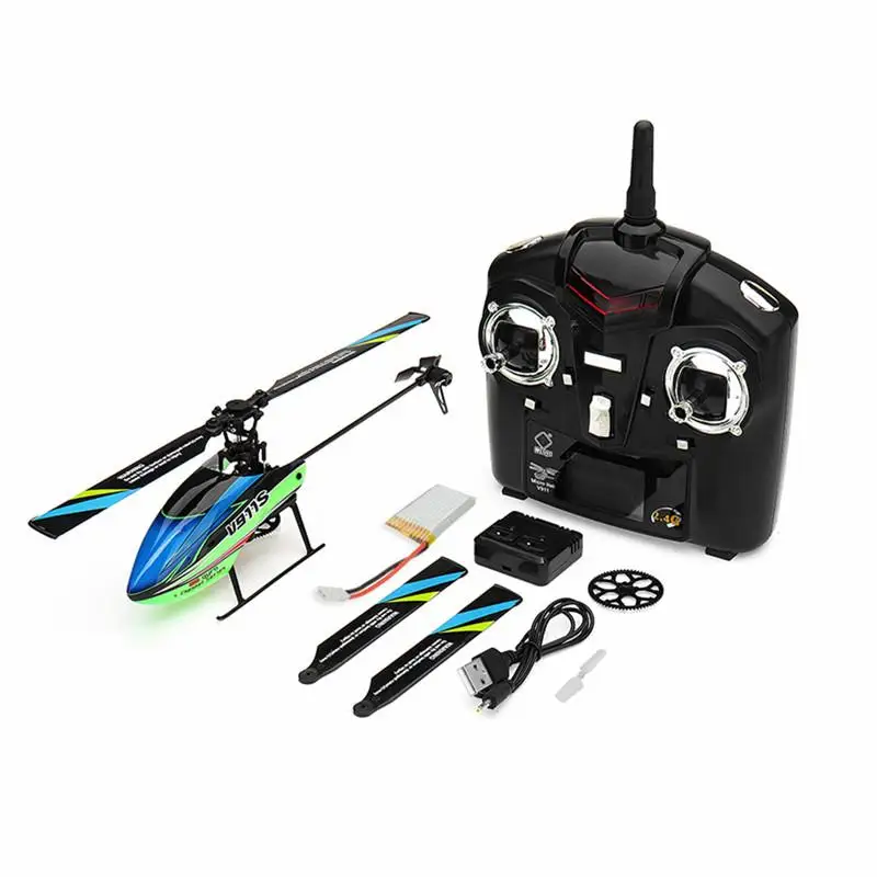 

WLtoys New V911S 2.4G 4CH 6-Aixs Gyro Flybarless Remote-controlled RC Helicopter RTF Toys for Boy RC Airplane