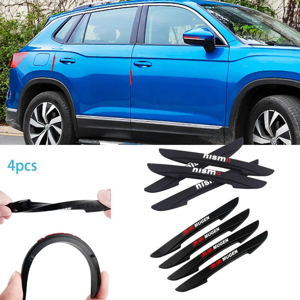 4 шт. полоса против столкновений на дверь автомобиля защита от столкновения