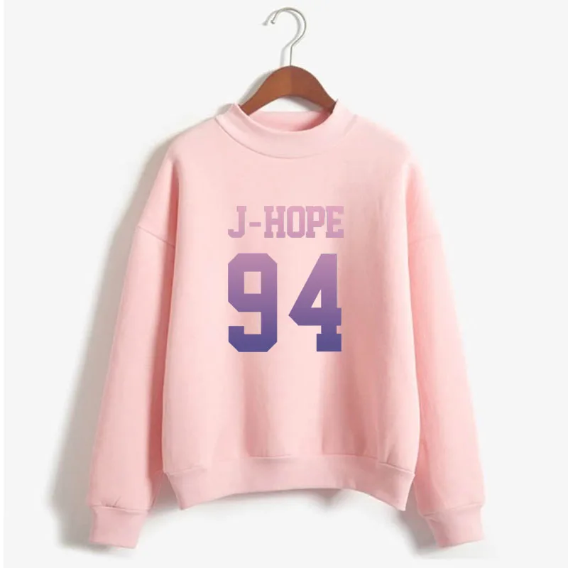 

2020 new Bangtan Boys letter print 95V 95jimin 92jin 93suga 94rm 97jungkook 94j-hope Korean style loose sweatshirt kpop popular