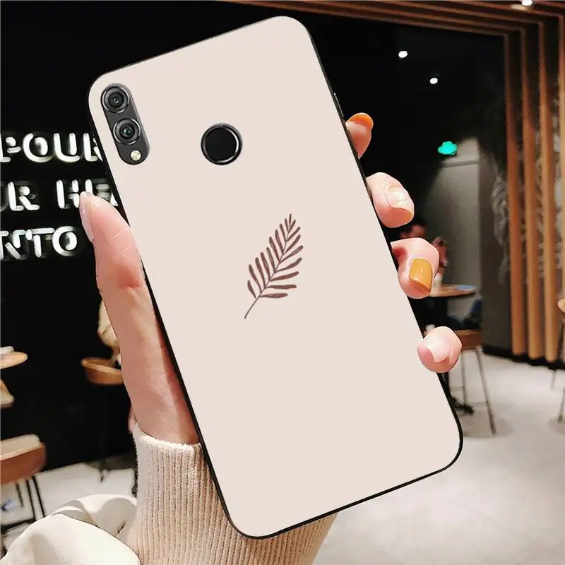 

Simplicity plant Phone Case Black For Huawei Mate10/30/30Pro/40/40Pro Enjoy10/10Plus/8Plus/9E Y6P/8S/9 Cases