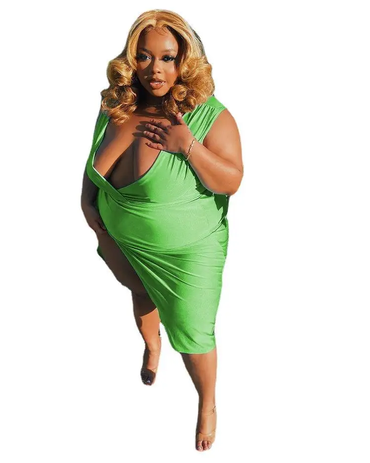 

2021 Hot Sale Women Stripes Casual Short Dresses Short Sleeves Round Neck T Shirt Dresses with Elastic Waist Summer