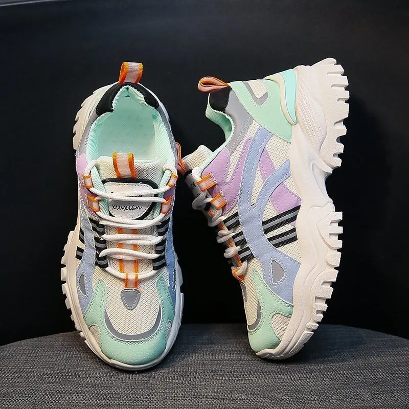 

2020 New Women Casual Shoes Outdoor Breathable Solf Women Sneakers Vulcanized Shoes Zapatos De Mujer Zapatos Women Fashion Shoes