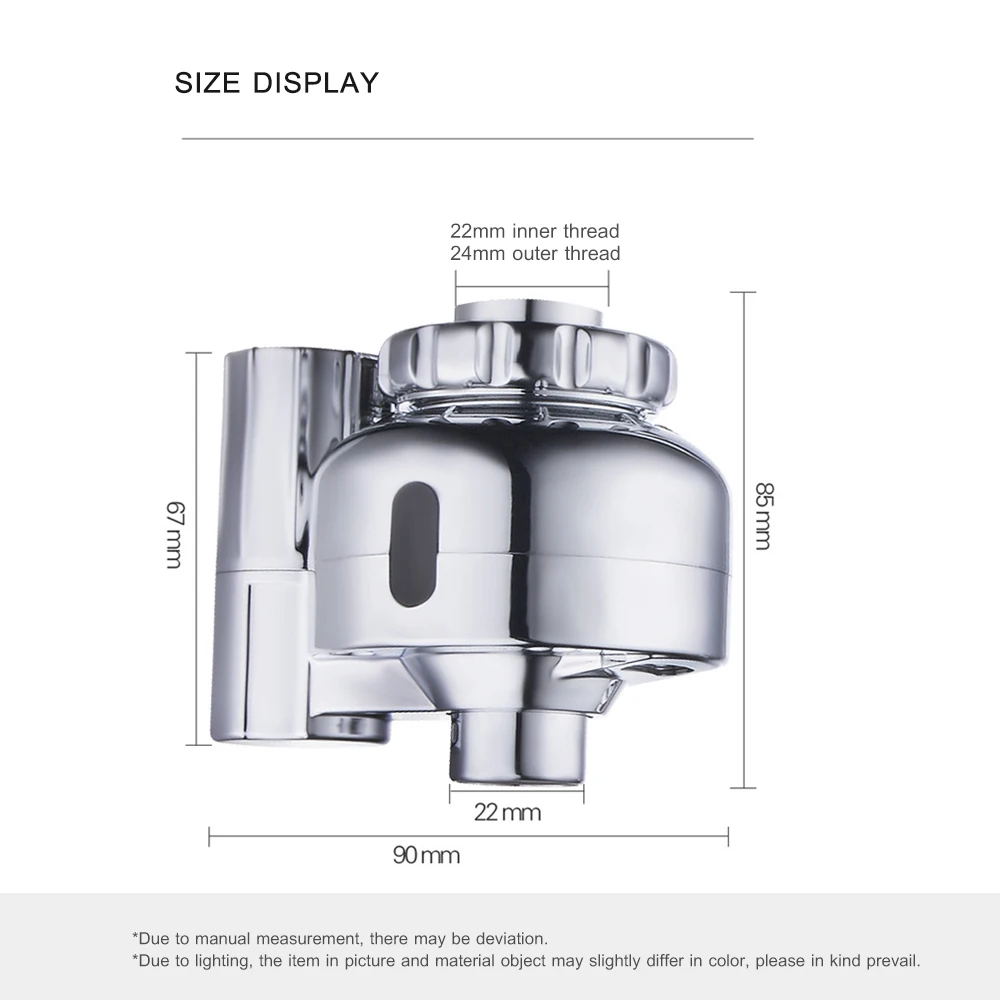 

Smart Touchless Sink Faucet Automatic Sensor Faucet Hand Free Tap Water-saving Device for Home Kitchen Bathroom