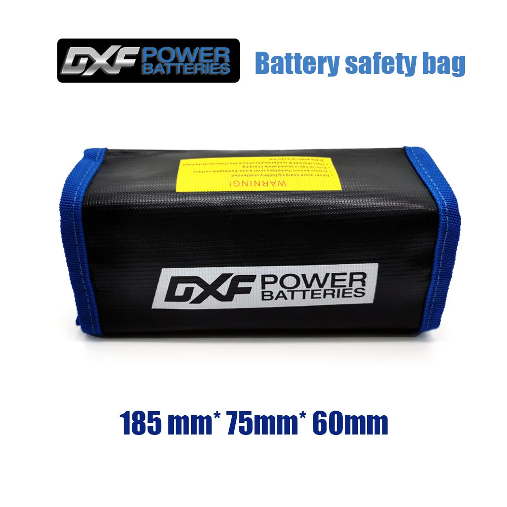 

DXF Mini Fireproof Waterproof Explosion-Proof Portable Lipo Battery Safety Bag for FPV Racing Drones