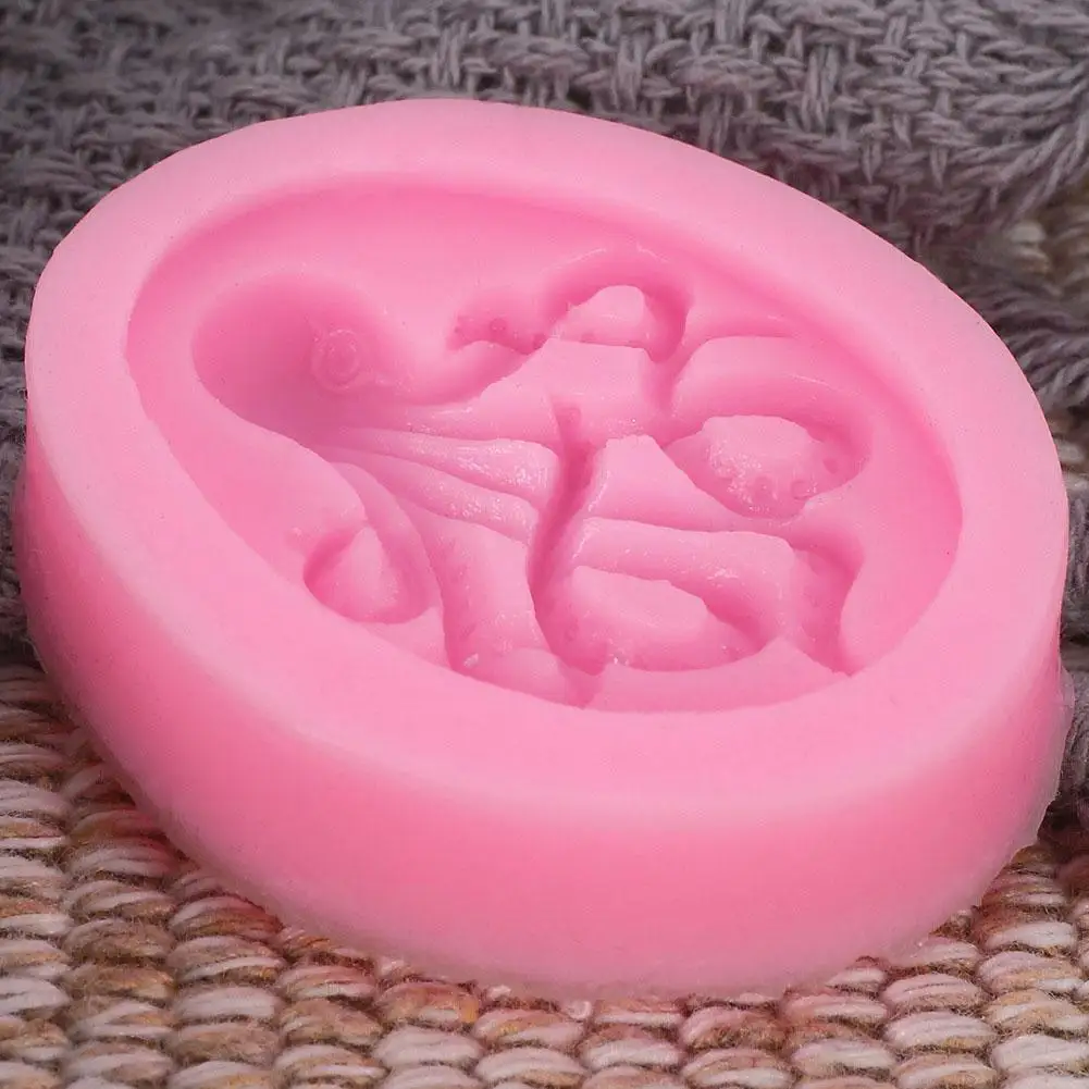 Гаджеты формы для помадки форма в виде осьминога силиконовая Полимерная глина