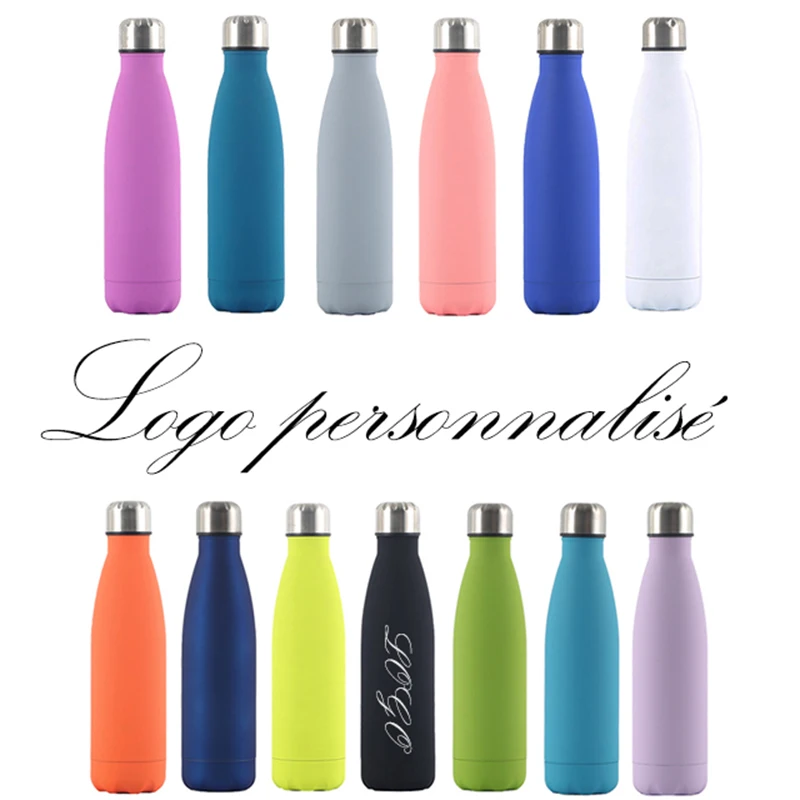 

Logo Custom Double-Wall Vacuum Thermos Bottle Sports Bottle Shaker Cup Outdoor Climbing Water Cup Creative Commemorative Gifts