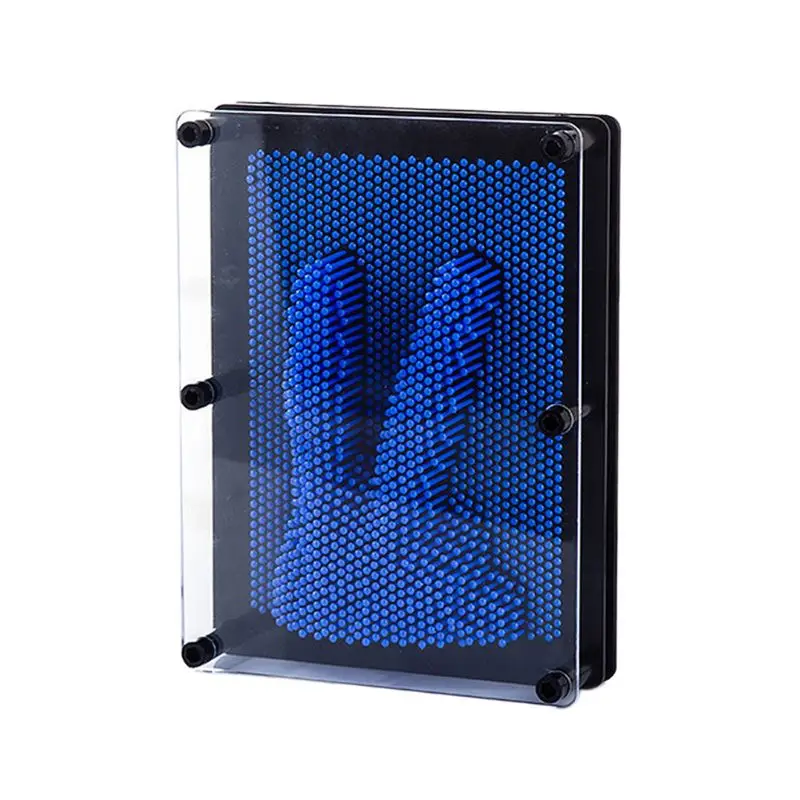 M-Blue Креативный 3D клон ручная модель игрушки DIY ремесла трехмерная игла резьба картина Дети Мальчики Девочки Подарки на день рождения - Цвет: M-Blue
