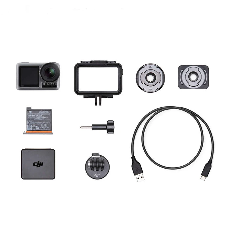 للبيع دي جي أوزمو عمل UHD 4K عمل الكاميرا 11m كاميرا رياضية مقاومة للماء