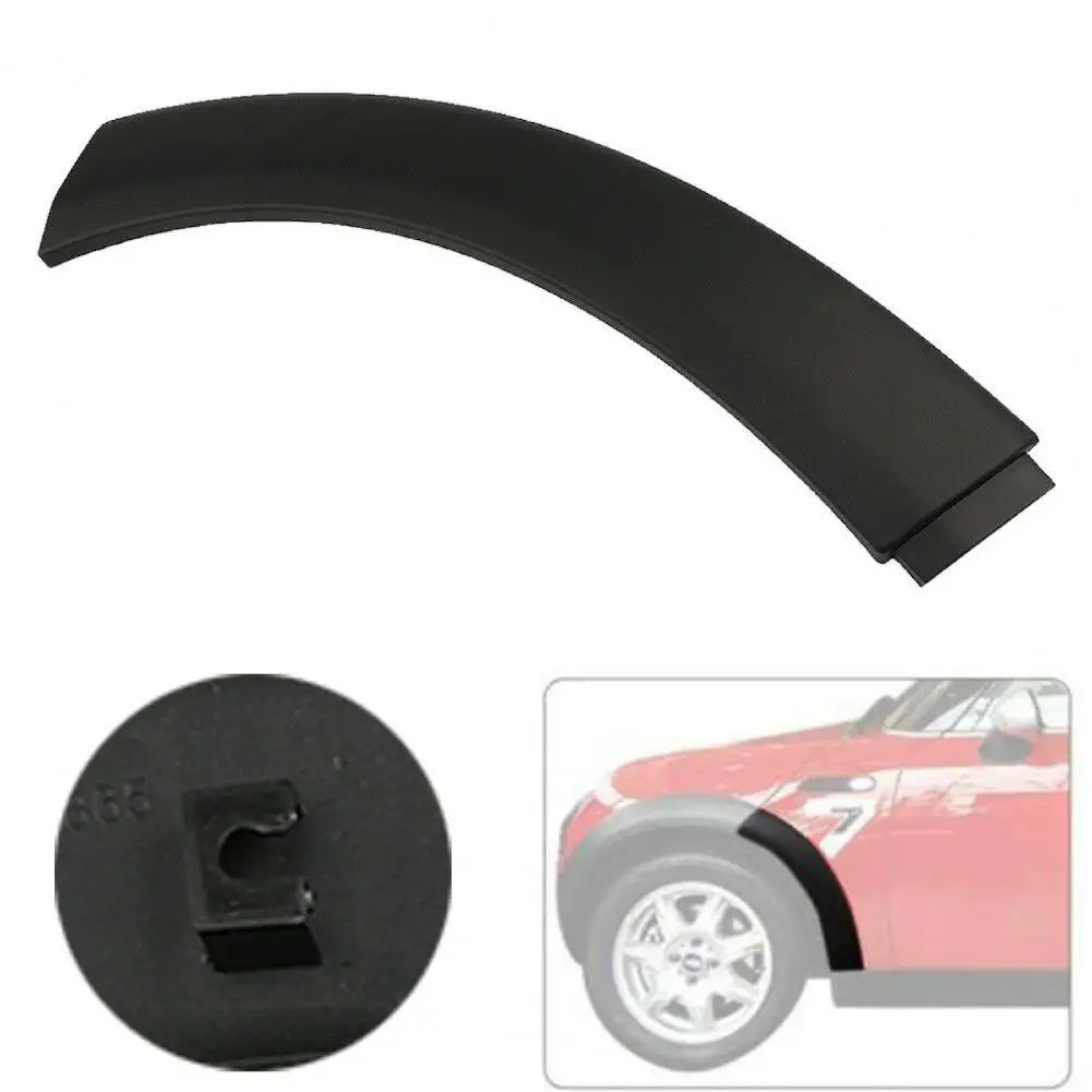 

50% Hot Sales!!! Front Wheel Fender Left Side Aerodynamic Black OEed 51131505865 ABS Arch Cover Trim for MINI Cooper 2002-2008