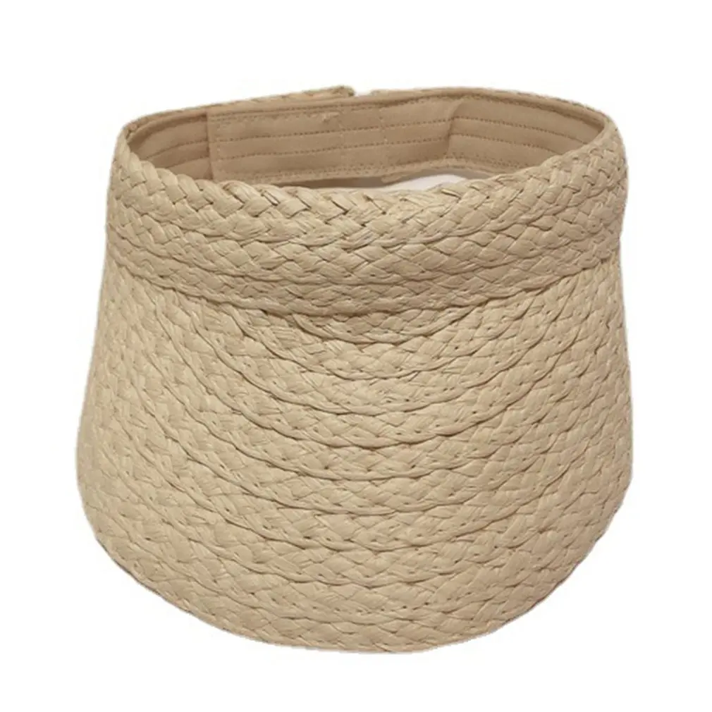 

Summer Parent-child Simple Leisure Empty Top Straw Hat Travel Breathable Adult With Fine Workmanship